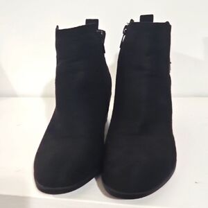 Forever,Chic Black Ankle Booties
